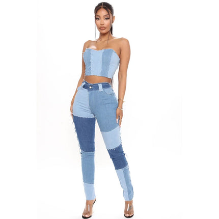 Skinny Jeans de parches