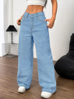 Denim Jeans de Lazo Bordado