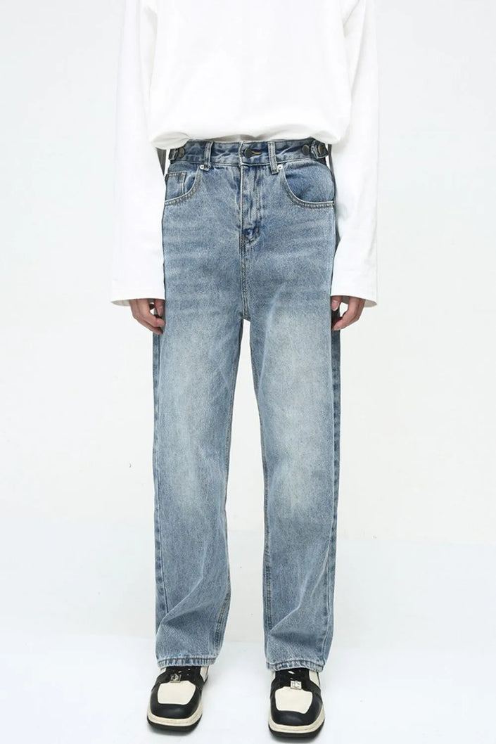 Men Washed Jeans