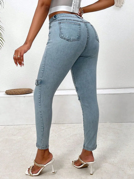 Skinny Jeans Blau Girl