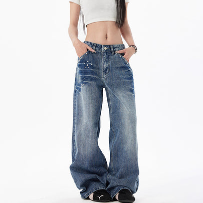 Retro Wide Leg Jeans