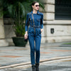 Mono Denim Full Blau