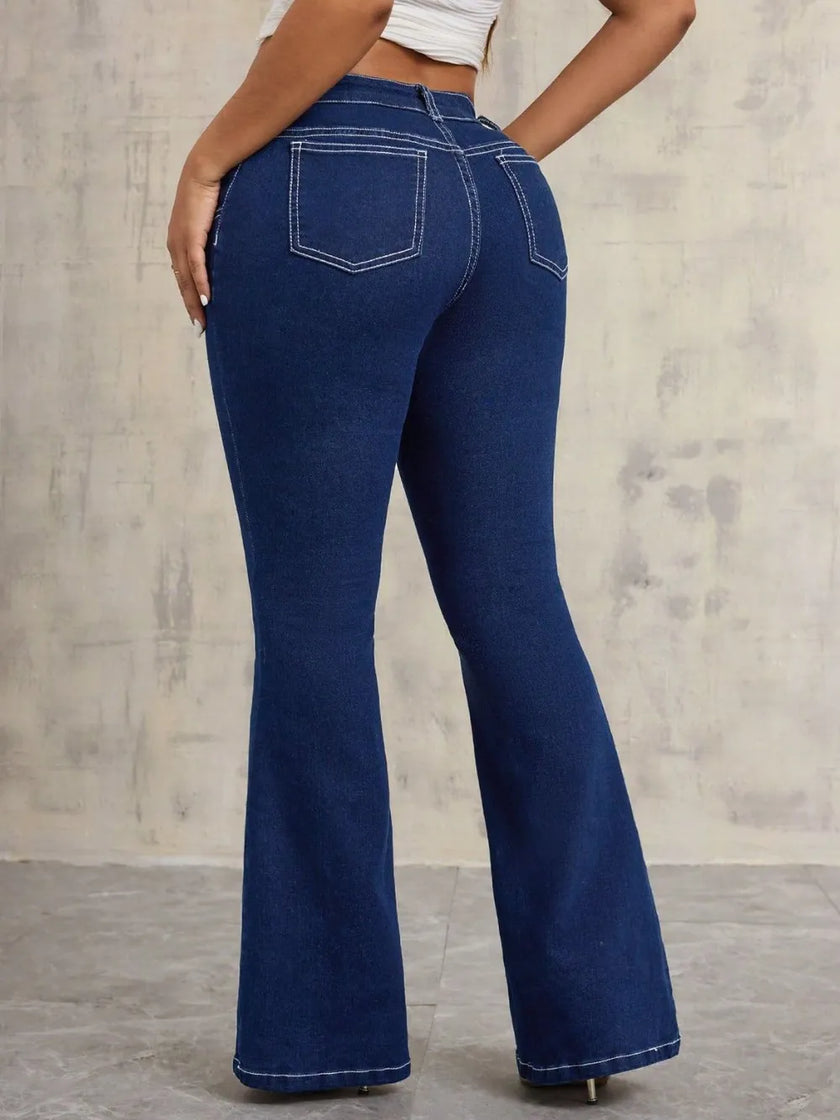 Denim Jeans Dark Blau