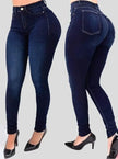 Skinny Jeans de Cintura Alta